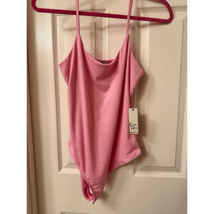NWT FADED ROSE Bodysuit Size L